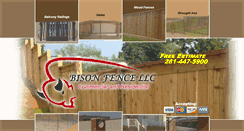 Desktop Screenshot of bisonfence.com